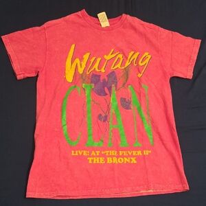 Wu-Tang Clan Red Graphic Tee